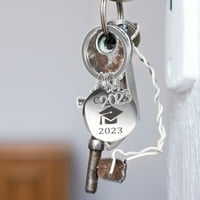 Diplomski privjesak za ključeve od nehrđajućeg čelika privjesak za ključeve klase poklon privjesci za ključeve