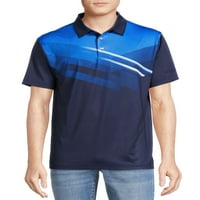 Muška polo majica za golf s kratkim rukavima, ispod 5 inča