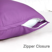 Jedinstvene ponude svilenkasti satenski jastučni poklopac s jastukom, 21 72