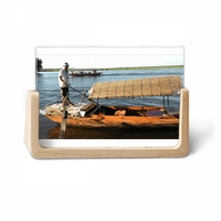Modna Art Deco ribarska fotografija drveni okvir za fotografije za stolni zaslon