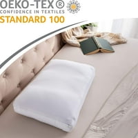 Premium jastuk od AB-A s premazom protiv starenja poput svile, hlađenjem bijele boje, Veliki