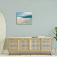 Galerija slika u ponudi mirni prozirni valovi ljetne plaže, omotano platno, tiskana zidna umjetnost, dizajn Kim Allen