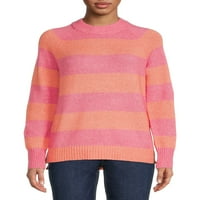 Prugasti džemper od lepršave pređe za juniore u Americi
